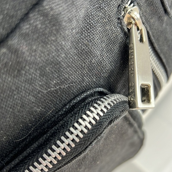 Marc Jacobs 1990’s Black Denim Cotton Shoulder Tote Bag - Picture 8 of 13